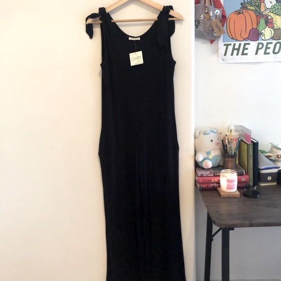 Olivia Rae Pants - NWT Olivia Rae Tie Jumpsuit